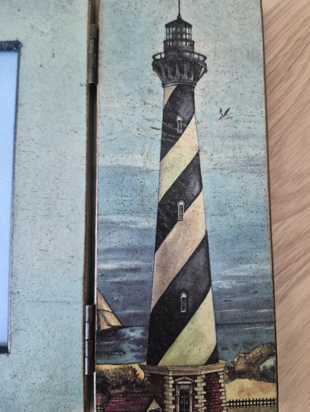 Rustic Lighthouse Triptych 3.5